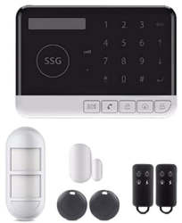 Smart Diy Wifi gsm pstn Alarm System Kit