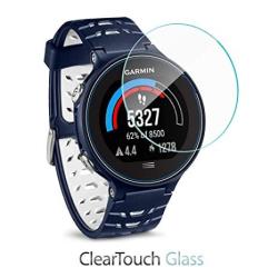 Boxwave Cleartouch Glass Garmin Forerunner 630 Screen Protector - Premium HD Tempered Glass Screen Protector