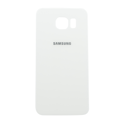 Samsung Galaxy S6 G920 Battery Back Glass Rear Cover White