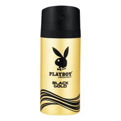 Playboy Deodorant 150ml Black Gold