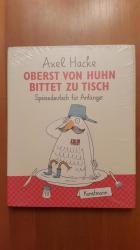 Axel Hacke. Oberst Von Huhn Bittet Zu Tisch. Speisedeutsch Fur Anfanger. Brand New And Still Sealed