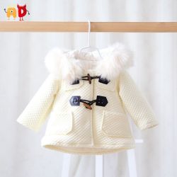 Ad Thermal Preppy Baby Girls Coats - Beige 13-18 Months