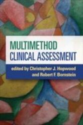 Multimethod Clinical Assessment Hardcover