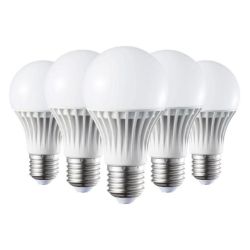 Forest Lighting LED Light Bulb 9W E27 Warm White - 5 Pack
