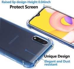 Protective Shockproof Transparent Case For Samsung Galaxy A01