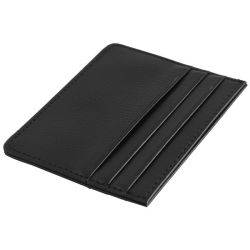 Double Sided Card Holder With Money Pocket Wallet - Black