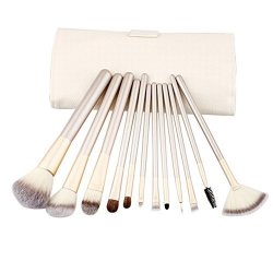 Sharemen 12PIECES Make Up Foundation Eyebrow Cosmetic Concealer Brushes Cosmetic Tool