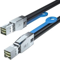 Dell Sas- SFF-8644 To 8644 External 12GB S Sas Cable - Black - 2M