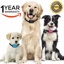 Premium Paws Advanced Intelligence Anti Bark Dog Collar. Stop Dogs Barking Sound & Vibration Small & Large Dogs No Shock No Spray - Dog