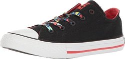 Converse Chuck Taylor All Star Ox Black ultra Red white 13 Little Kid M