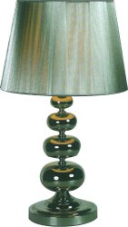 230VAC 40W 1XE27 Table Lamp And Shade Silver