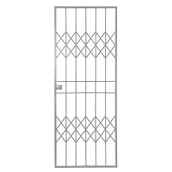 Trellis-gate Lockable Security Gate - White