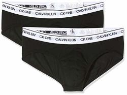 Calvin Klein Ck One 2 Pack Briefs Black CKL_000NB2383ABNM - XL