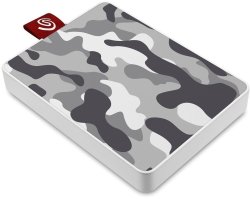 Seagate 500GB One Touch Special Edition USB 3.0 External Solid State Drive - Gray Camo