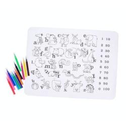 Kids Letters Silicone Placemat