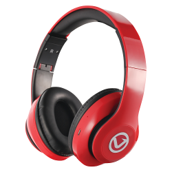 Volkano Impulse Series Bluetooth Headphone Red