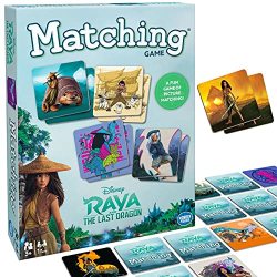 Ravensburger Disney Raya And The Last Dragon Matching Game For Boys & Girls Age 3 And Up - A Fun & Fast Memory Game