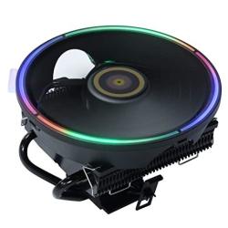 Ds Black Cpu Cooler Aluminum Extrusion Cooling Cpu Fan For Intel Lga 775 1155 1156 1366 Fixed Rgb Color C Series