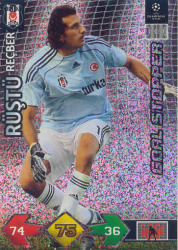 Rustu Recber - S.strikes C.league 09 10 Goal Stopper Card