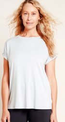 Boody Downtime Lounge Top - Dove - M