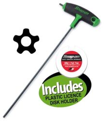 XXOCT105 - T20 Torx Plus T & L-shaped Combination Wrench Inlcudes License Disk Holder