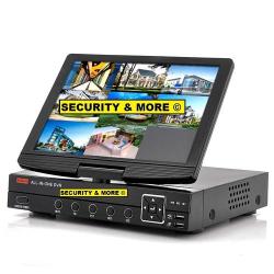 8 Channel H264 Dvr With Built-in 10"" Monitor D1. Resolution Hdmi Port