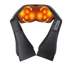 Deep Tissue Shiatsu 3D Kneading Massager With Heat For Neck And Shoulder