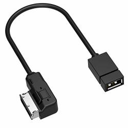 Upgrade Version USB Charge Cable Audi Ami Mmi USB Cable Audio MP3 Music Interface Adapter USB Drive Data Sync Transfer & Charging For Audi