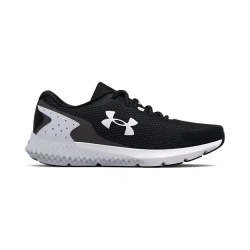 Under Armour Men's Charged Rogue 3 Road Running Shoes - Black white - UK7.5