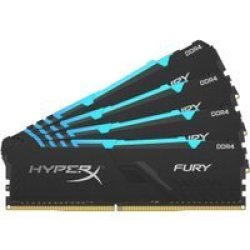 Kingston Hyperx Fury HX424C15FB3AK4 32 Memory Module 32 Gb 4 X 8 DDR4 2400 Mhz 8GB 2400MHZ CL15 Xmp