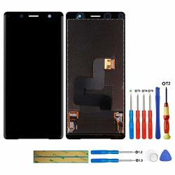Swark Lcd Display Compatible With Sony Xperia XZ2 Compact H8314 Touch Screen Display + Tools Black