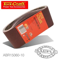 Craft Sanding Belt 100 X 560MM 60 Grit 10 PACK