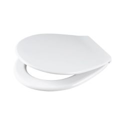 Toilet Seat - Bpa Free Plastic - Neon White - 600G - Bulk Pack Of 5
