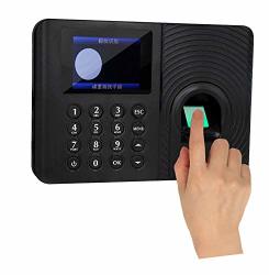 Nesee Digital Fingerprint Biometric Assistance Trench Machine 2.4 Inch Tft Display U Disk Support Employee Time Clock Recorder Us Plug
