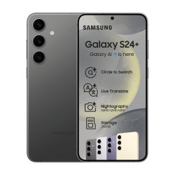 Samsung Galaxy S24 Plus 256GB 5G Ea Black Onyx