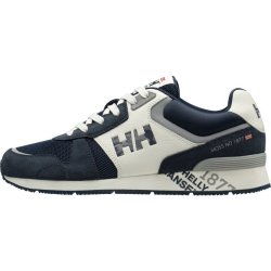 Men's Anakin Leather Sneakers - 597 Navy Penguin Off White UK12.5