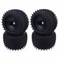 Tuneway 4PCS Truck Bigfoot Tyre Tires 17MM Hex Wheel Car Tire For 1 8 Off Road Truck Redcat Hsp Kyosho Hongnor Team Losi