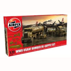 Airfix Usaaf Bomber Re-supply Set - 1:72 Scale