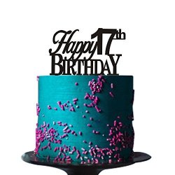 Happy Birthday Cake Topper (Design 17) – Bake House - The Baking Treasure