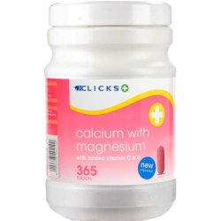 Clicks Calcium & Magnesium 365