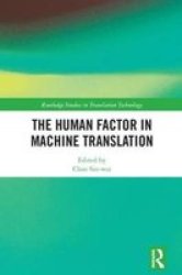 The Human Factor In Machine Translation Hardcover