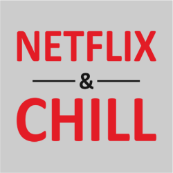Netflix & Chill Hoodie Grey
