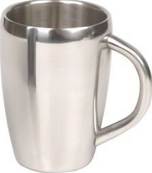 Leisure Quip Leisurequip 300ml Tapered Coffee Mug - Stainless Steel