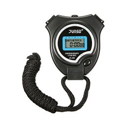 Bizoerade Stopwatch Timer Digital Stopwatch Handheld Timer For Kids Coach Referee Sports Training Include Blue Wristband