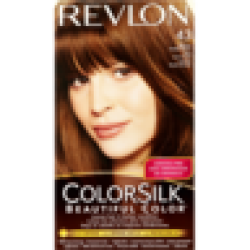 Revlon Colorsilk Beautiful Color Medium Golden Brown 43 Hair Colour Pack