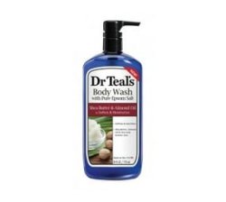 Body Wash With Pure Epsom Salt - Shea Butter & Almond Oil