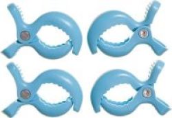 Dreambaby Stroller Clips Pack Of 4 Blue