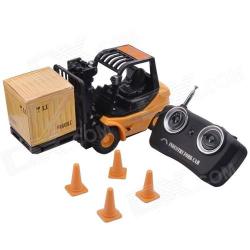 Desktop 6-ch Radio Remote Control Engineering Forklift Toy