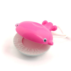 Pink Whale Castanet
