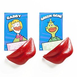 Wack-o-wax Candy Lips 2 Items Per Order Not Per Case